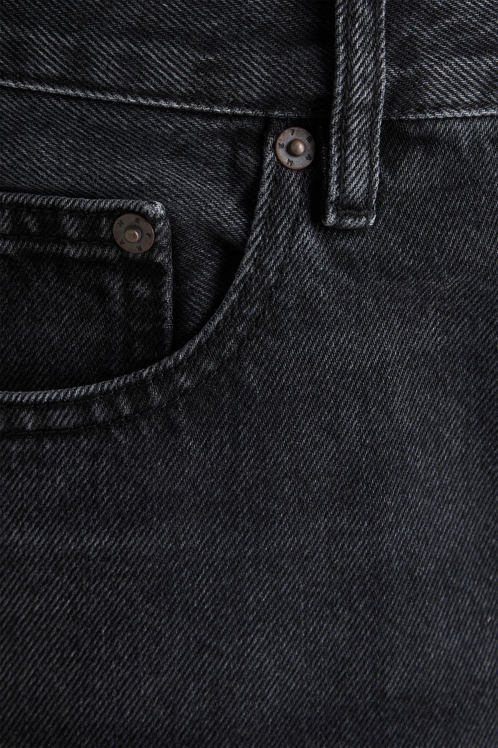 FRAME The Boxy faded denim jeans