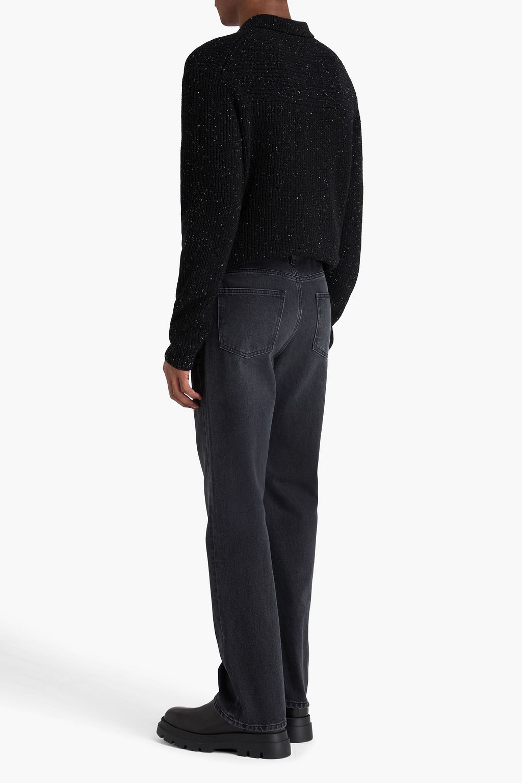 FRAME The Boxy faded denim jeans