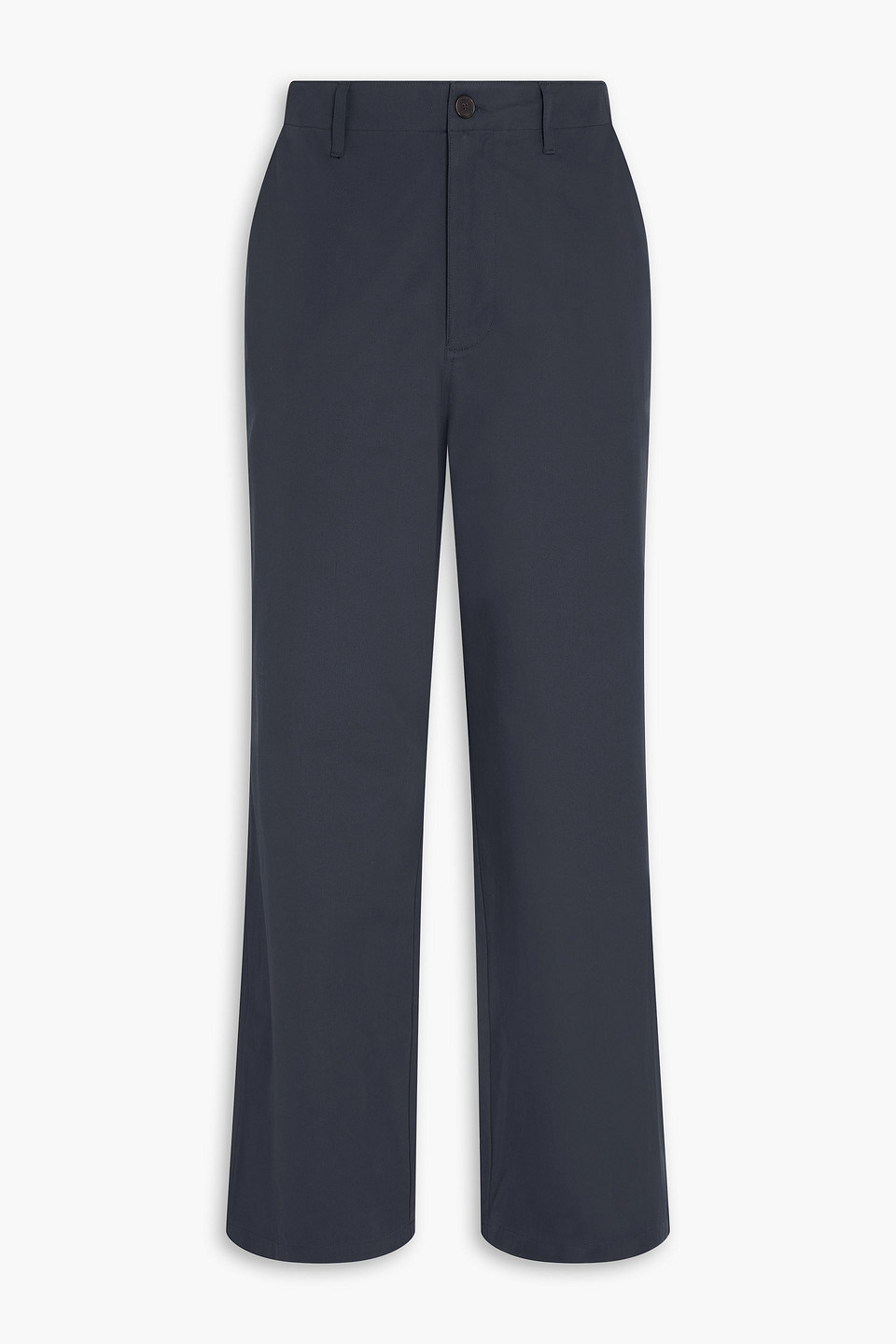 Frame Cotton-twill Chinos In Blue