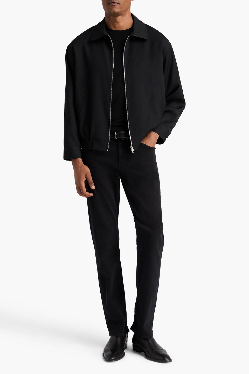 Frame - Wool-twill Jacket - Black - M 