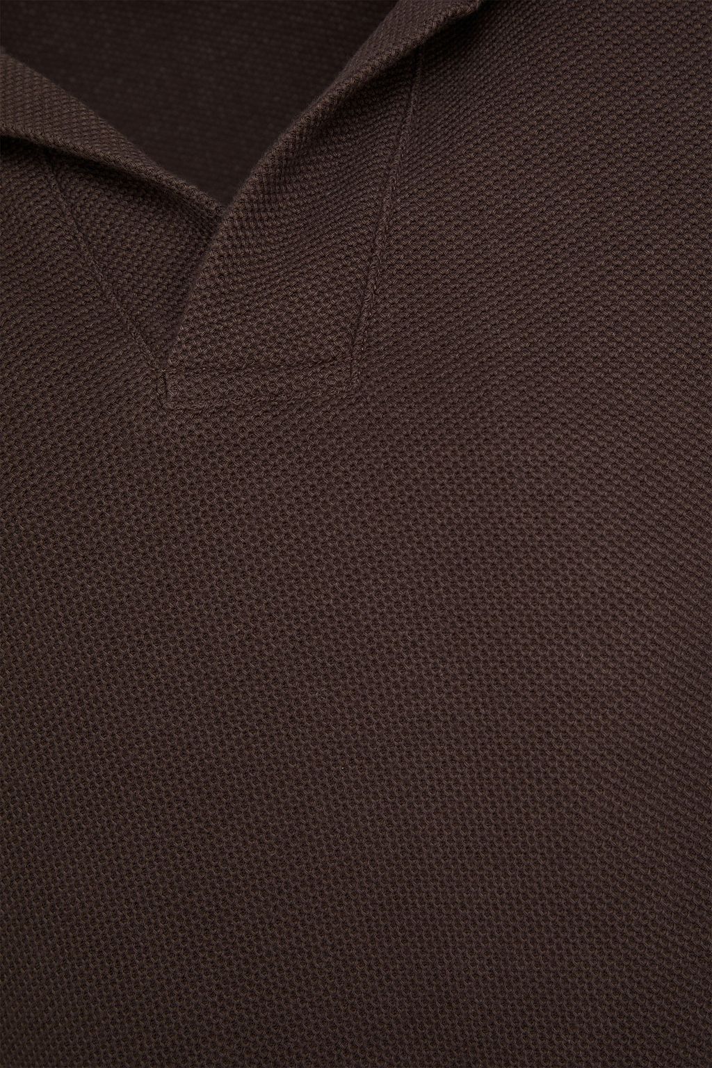 FRAME Cotton-piqué polo shirt
