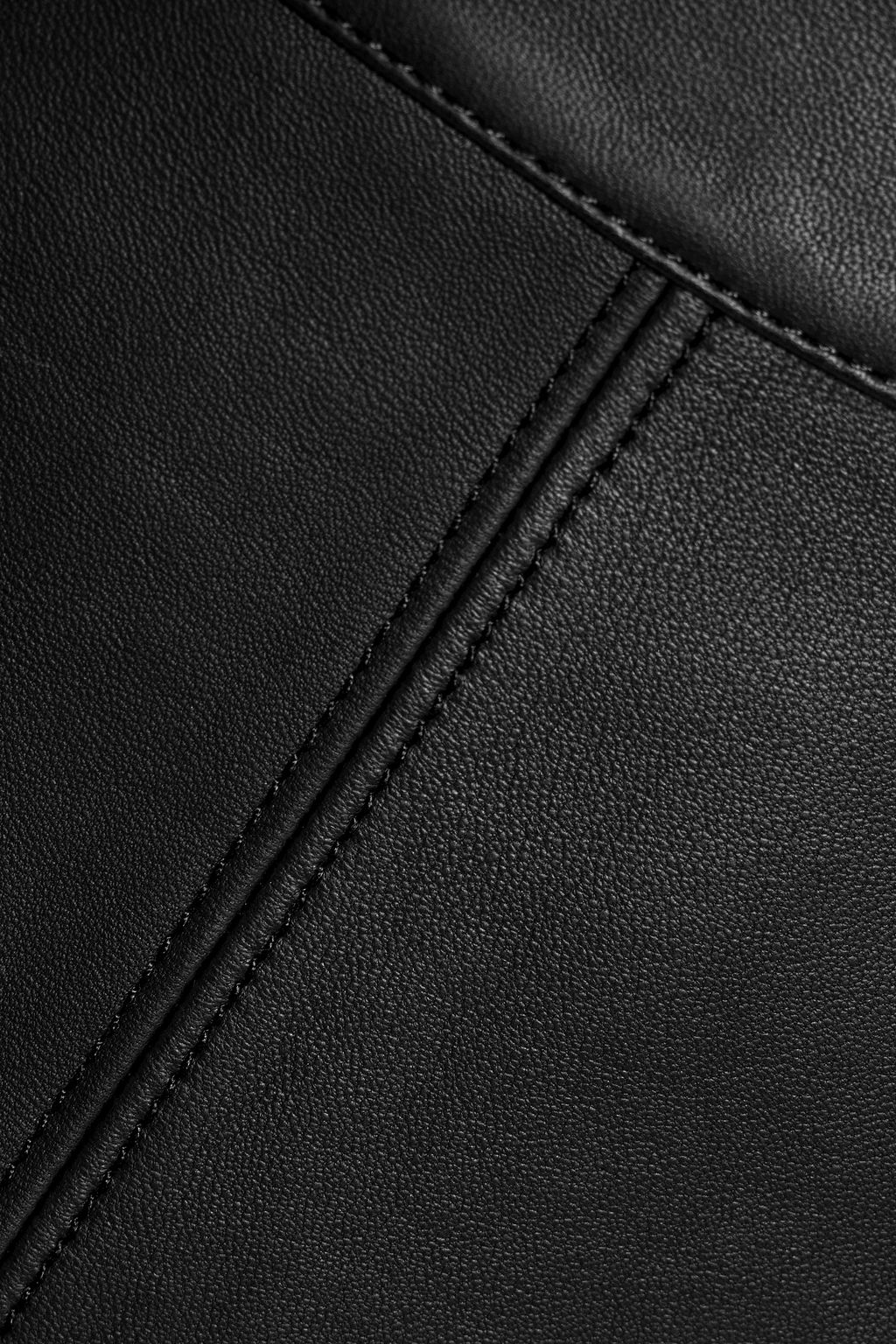 THEORY Leather mini skirt
