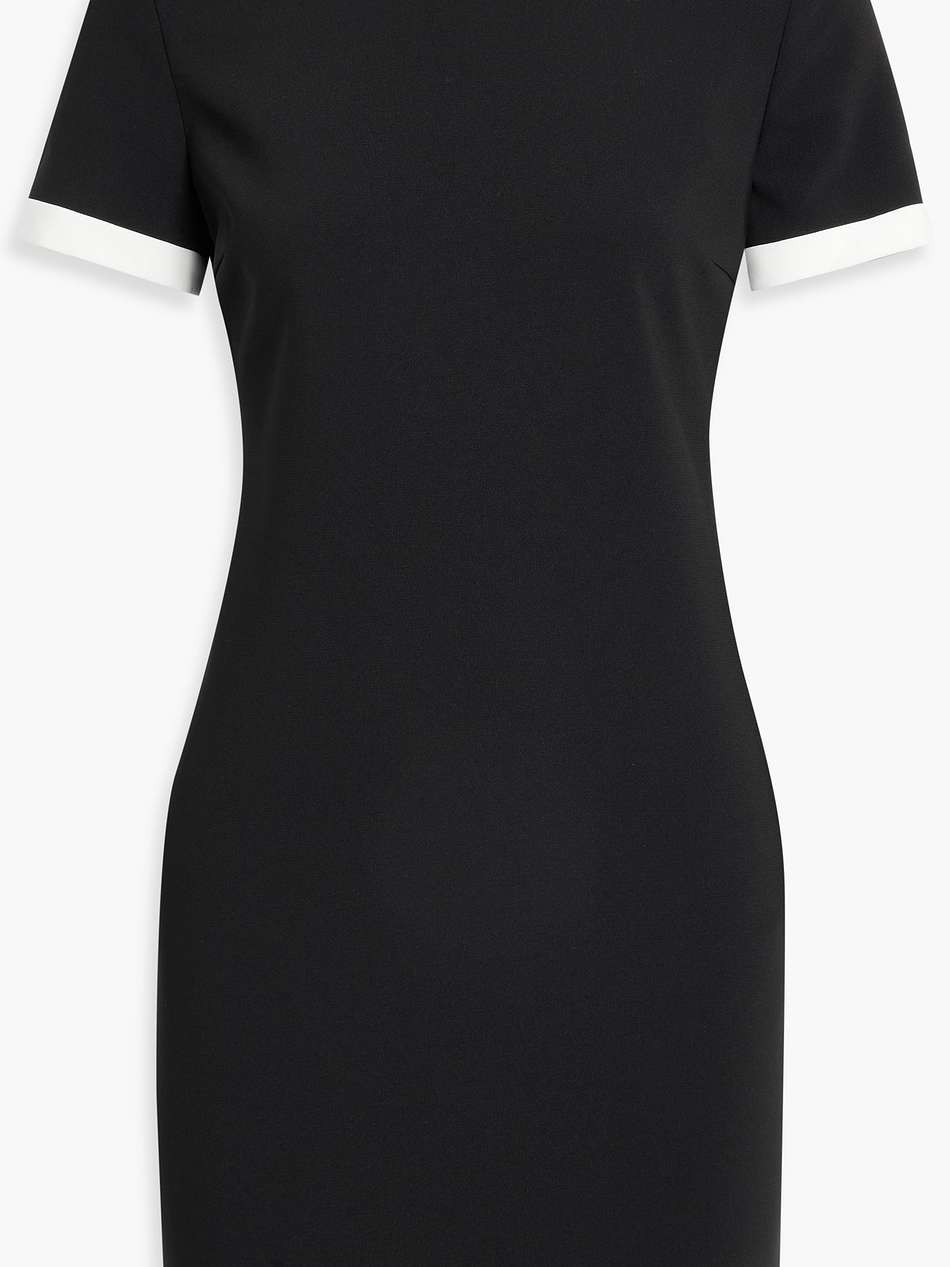 crepe mini dress
