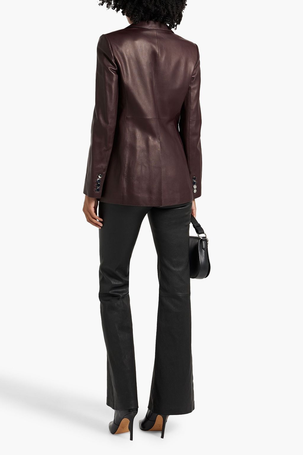 THEORY Leather blazer