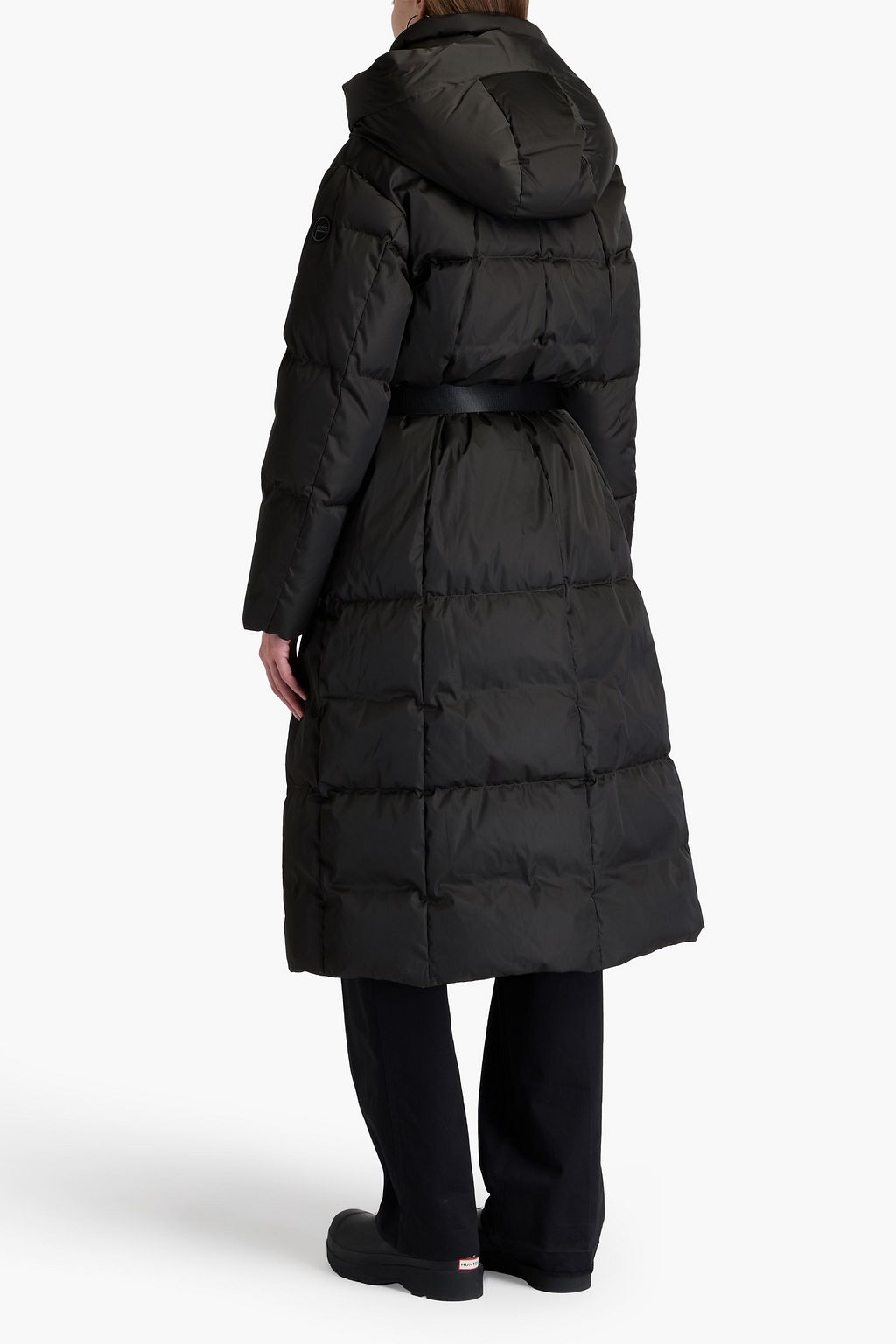 FUSALP Quilted shell hooded down coat