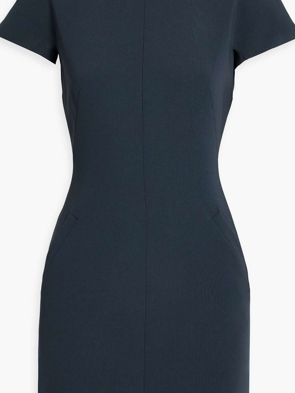 crepe mini dress