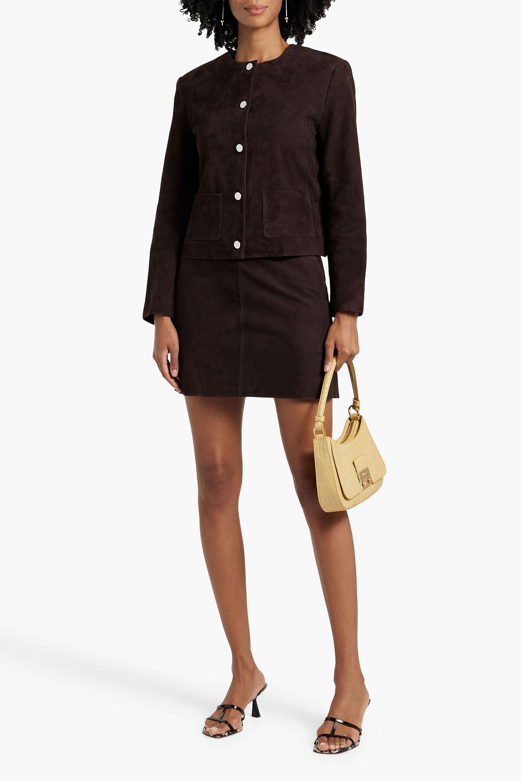 THEORY Suede jacket