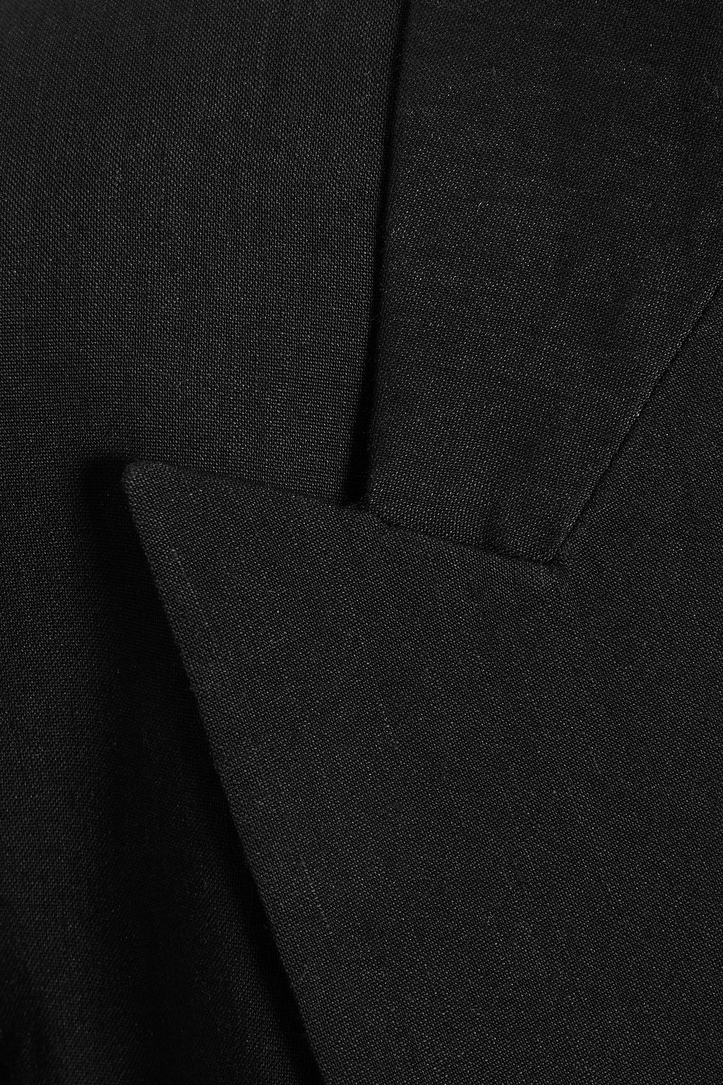 THEORY Double-breasted linen-blend blazer