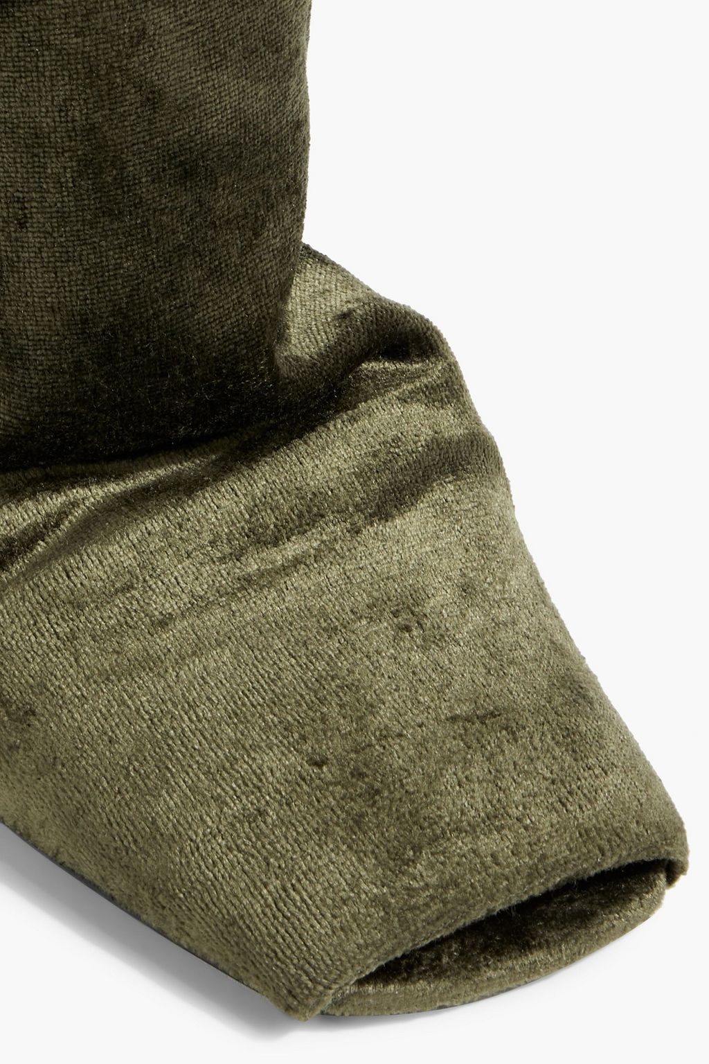 RICK OWENS Cantilever 11 stretch-leather thigh boots