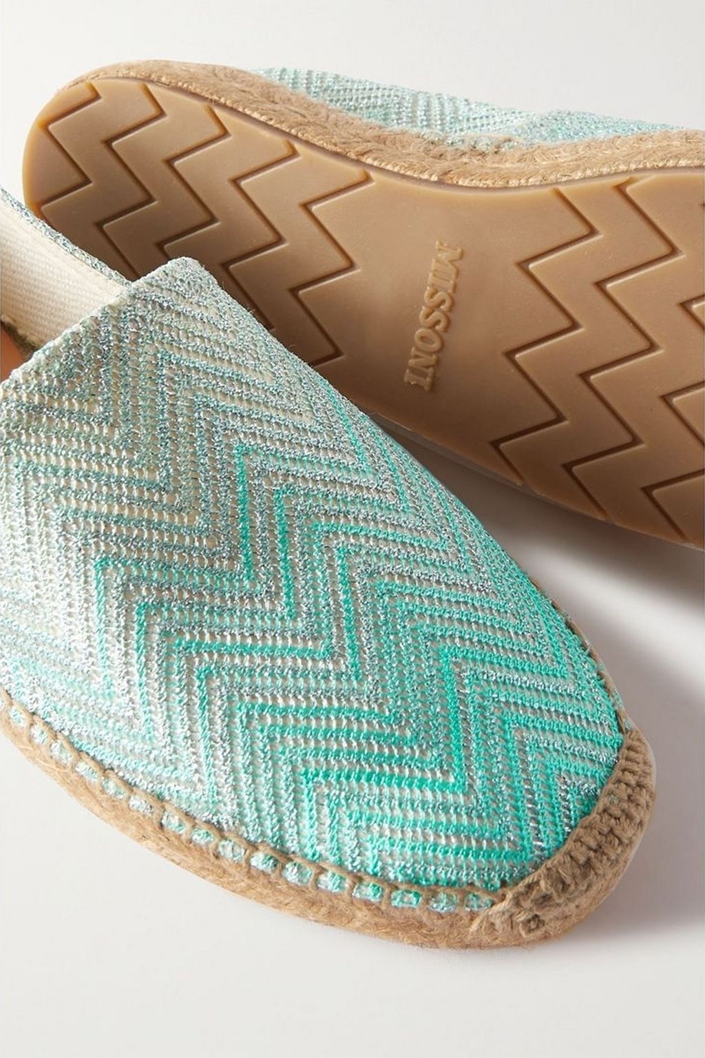 MISSONI 마레 크로셰 니트 에스파드리유