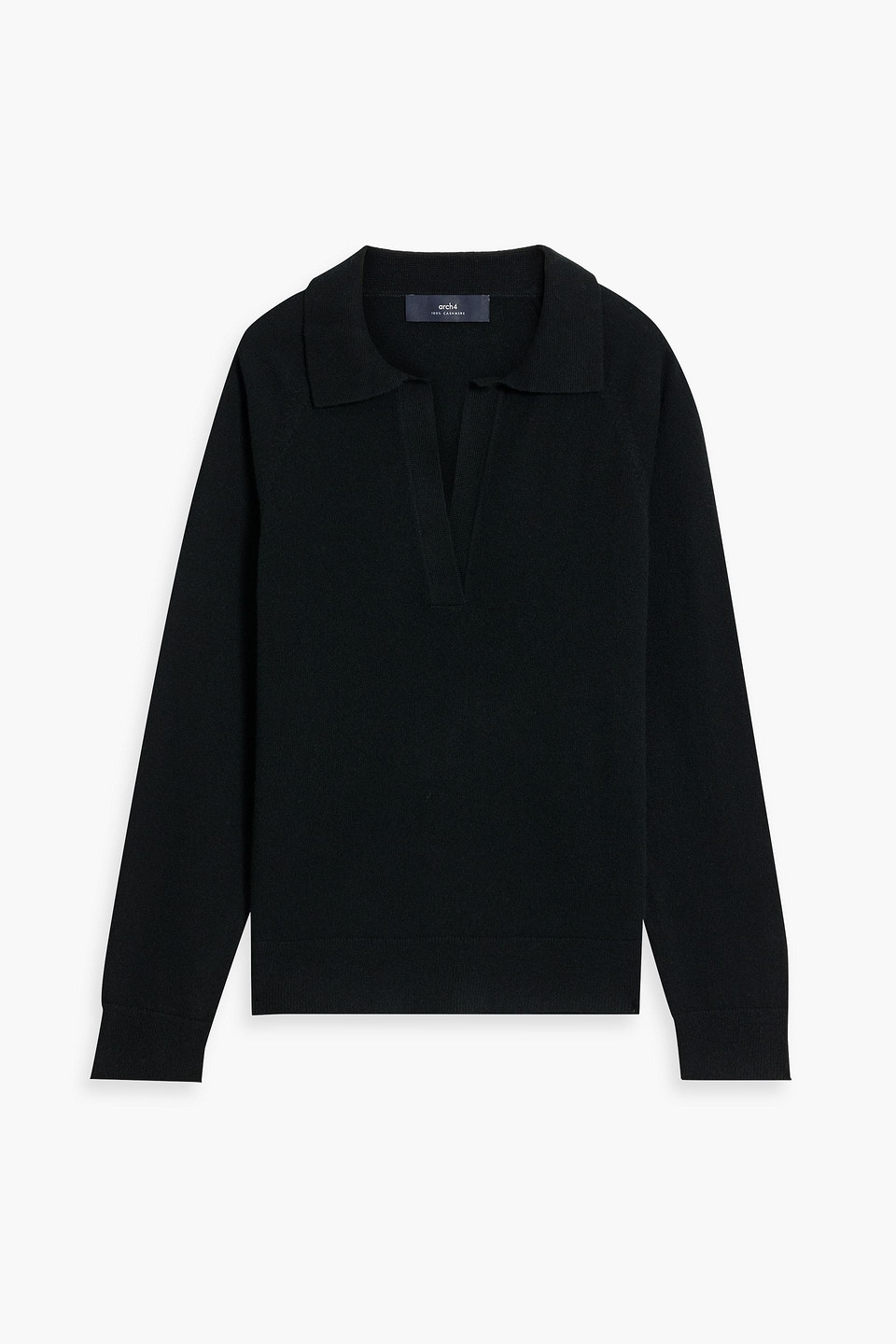 Arch4 Gladiolus Cashmere Sweater In Black