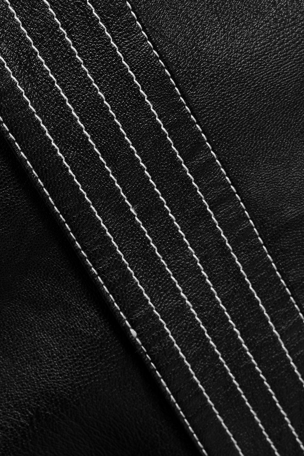 STELLA MCCARTNEY Faux leather skirt