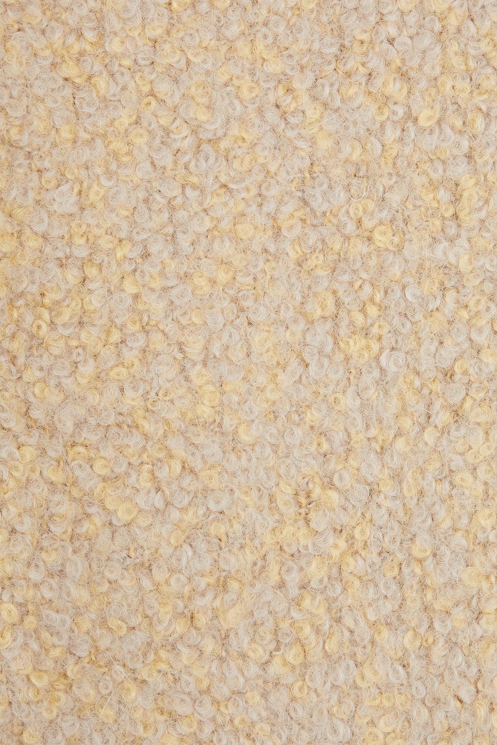 HOLZWEILER وشاح بحبكة بوكليه من مزيج صوف الألبكة مزين بشرّابات
