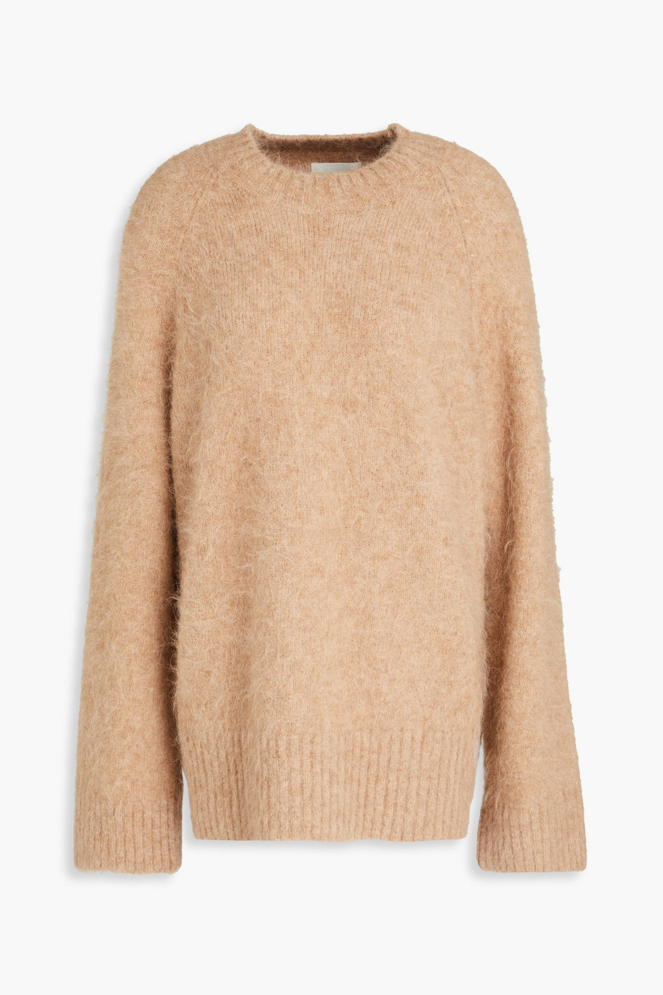 Holzweiler Beige Fure Fluffy Sweater In 1003 Beige