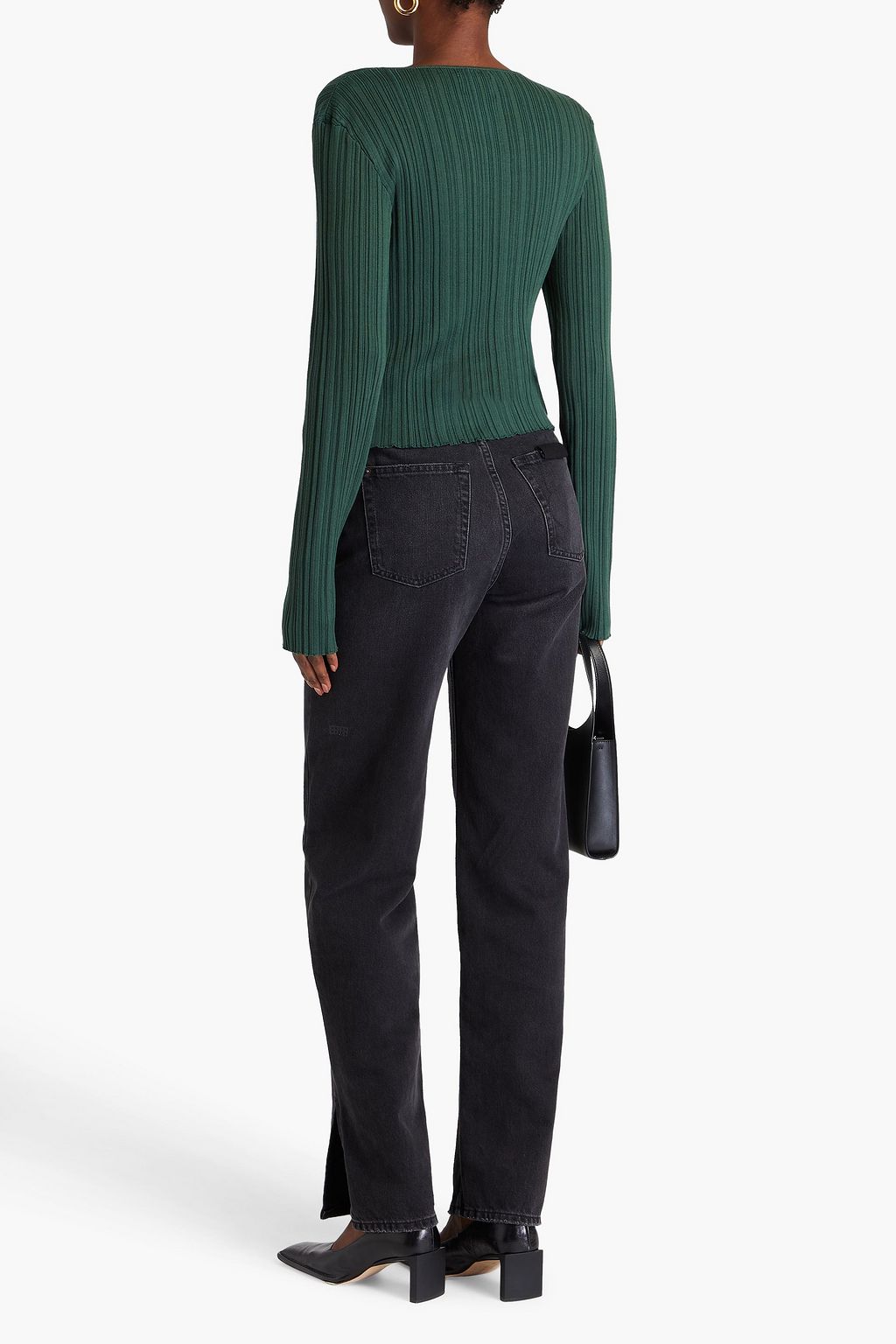 HOLZWEILER Cardigan aus Rippstrick