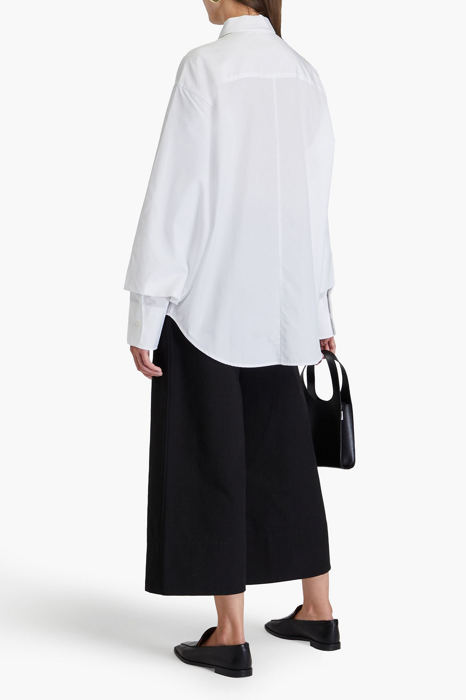 Bite Studios Cotton-poplin Shirt In White