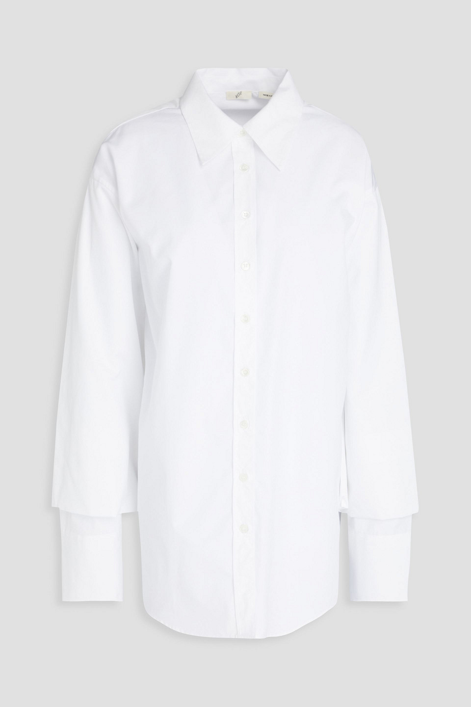 Cotton-poplin shirt