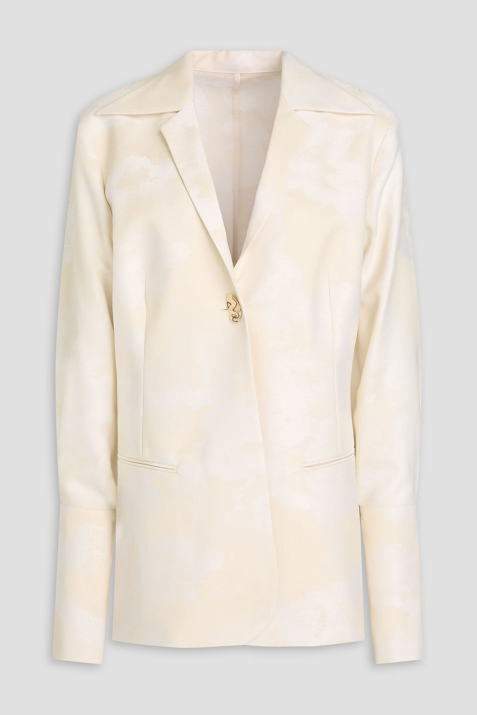 Wool-jacquard blazer