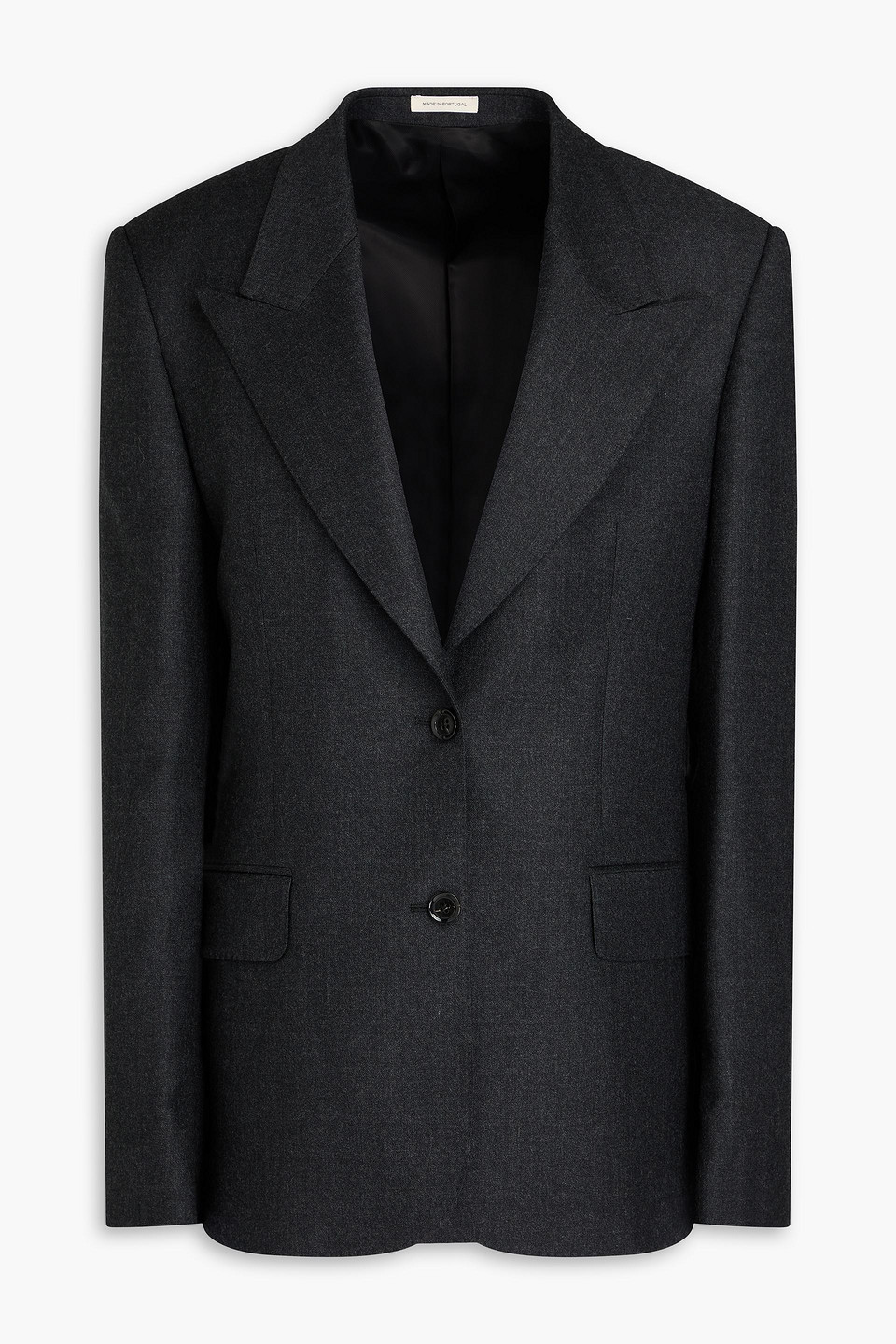 Bite Studios Wool-twill Blazer In Black