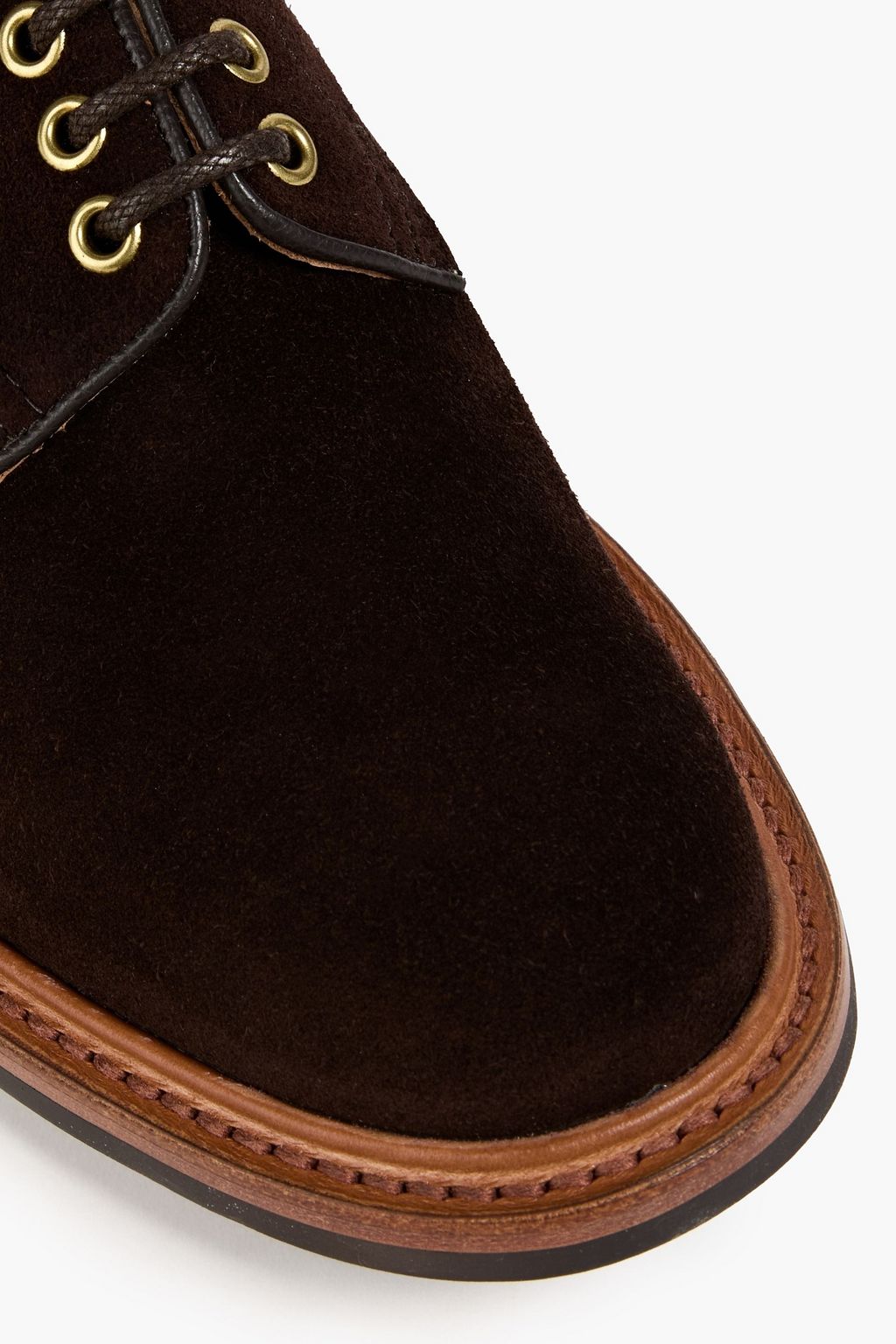TRICKER'S حذاء ديربي من جلد السويد