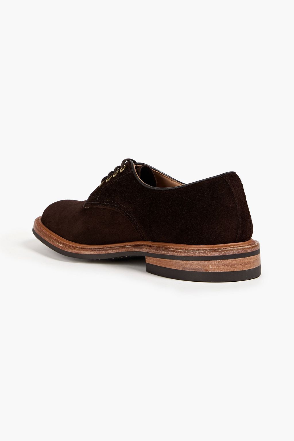 TRICKER'S حذاء ديربي من جلد السويد