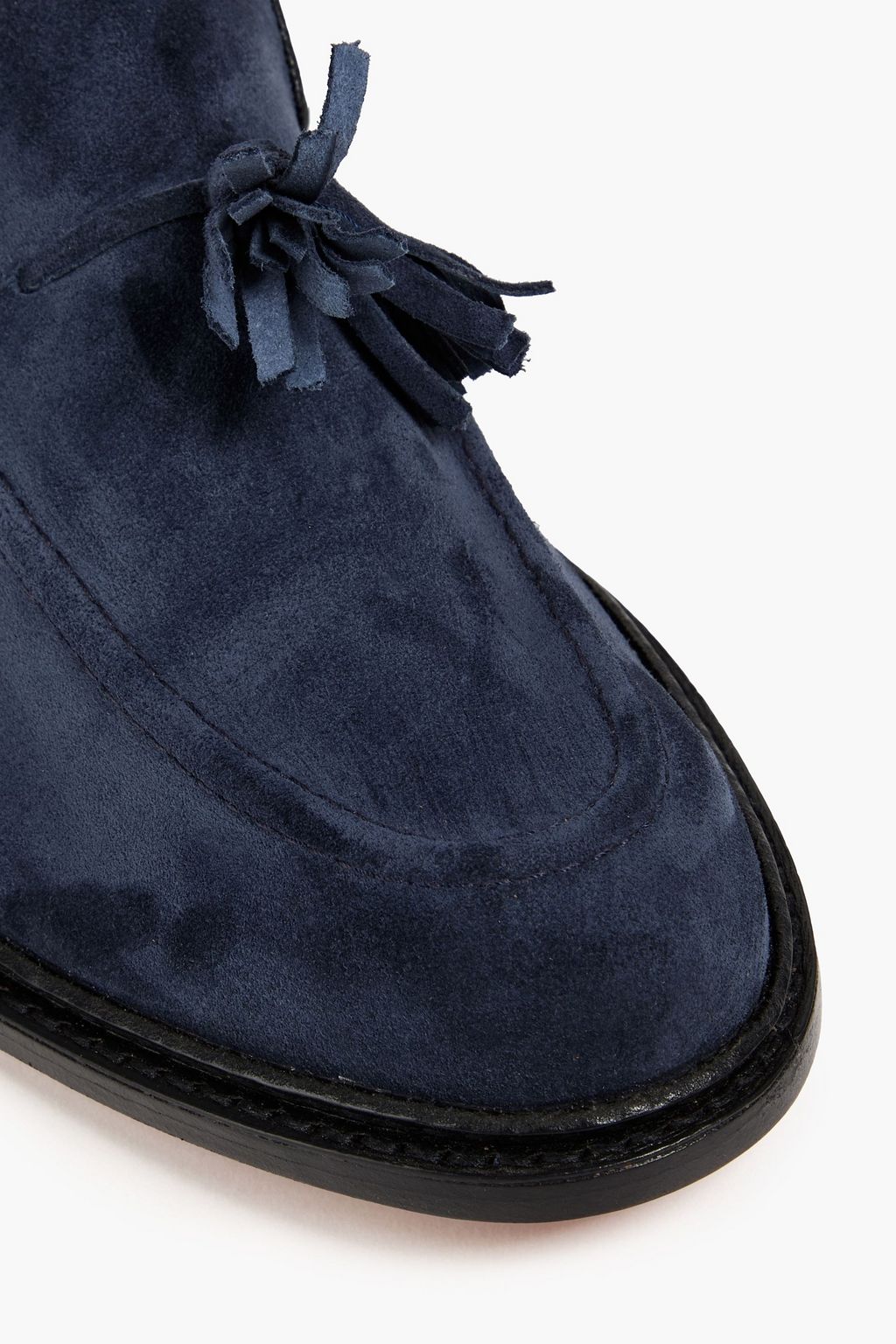 TRICKER'S حذاء لوفر من جلد السويد مزين بشرّابات