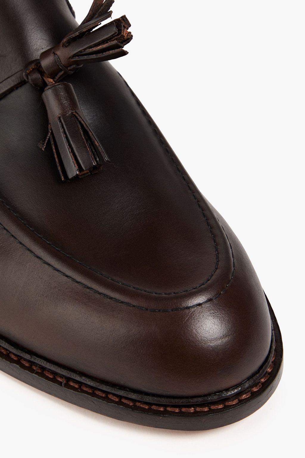 TRICKER'S Tasseled suede loafers