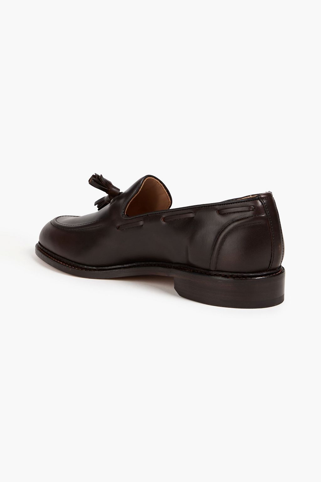 TRICKER'S Tasseled suede loafers