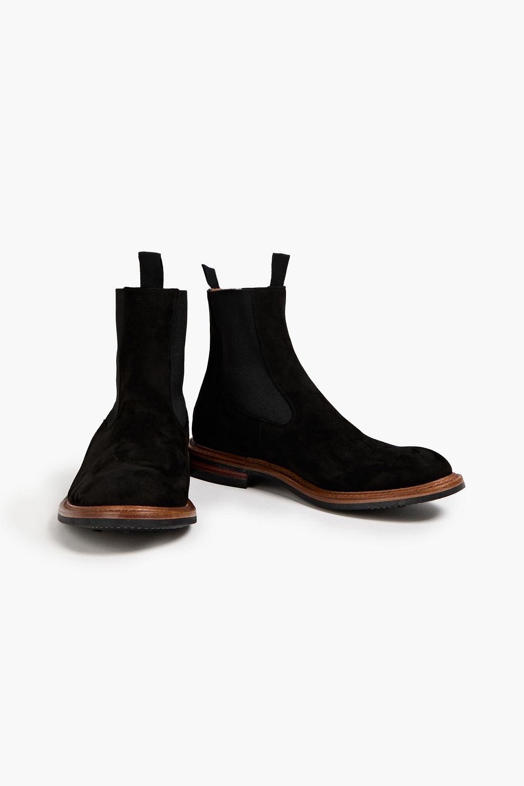 TRICKER'S بوت تشيلسي Stephen من جلد السويد