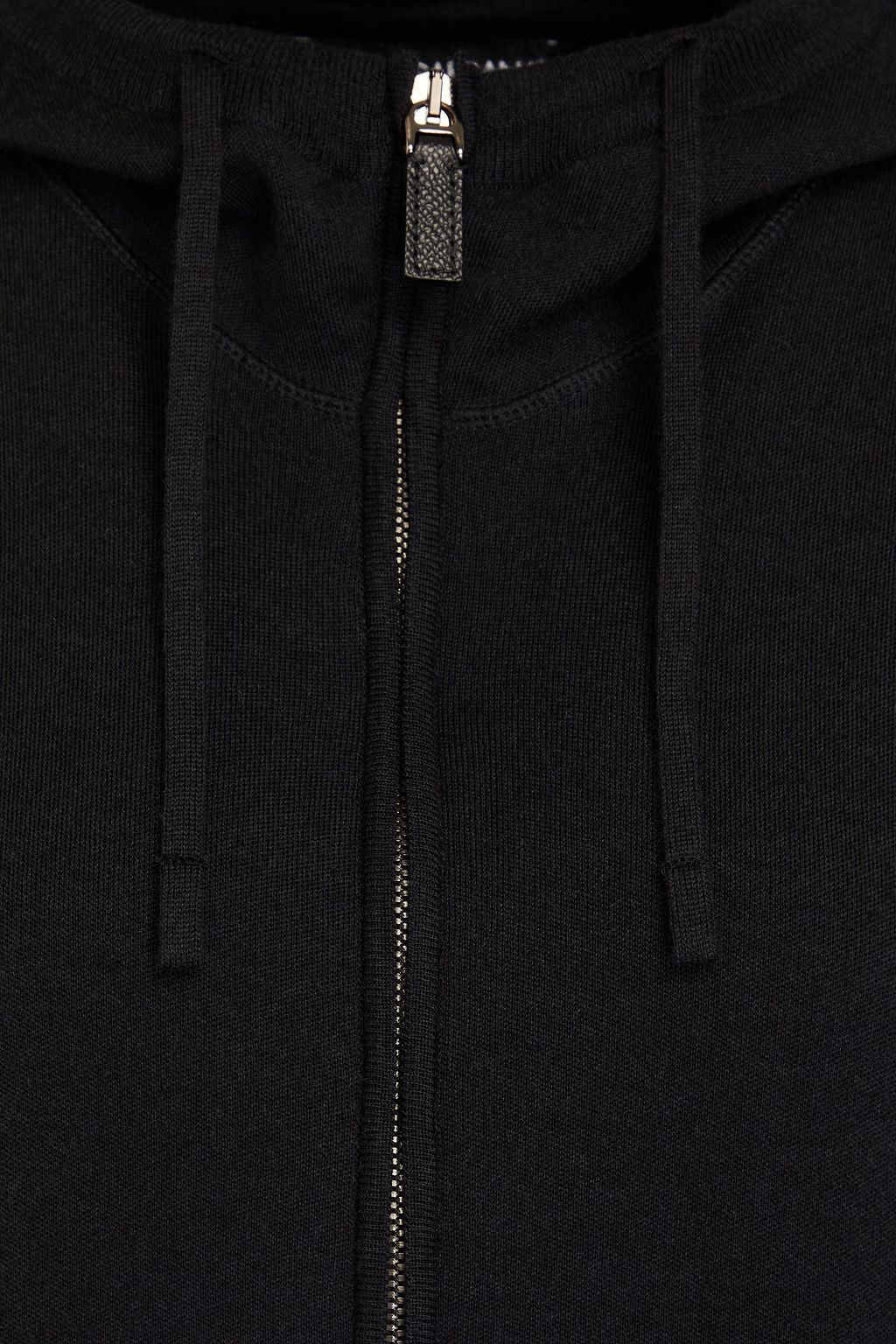 DOLCE&GABBANA Cashmere and silk-blend zip-up hoodie