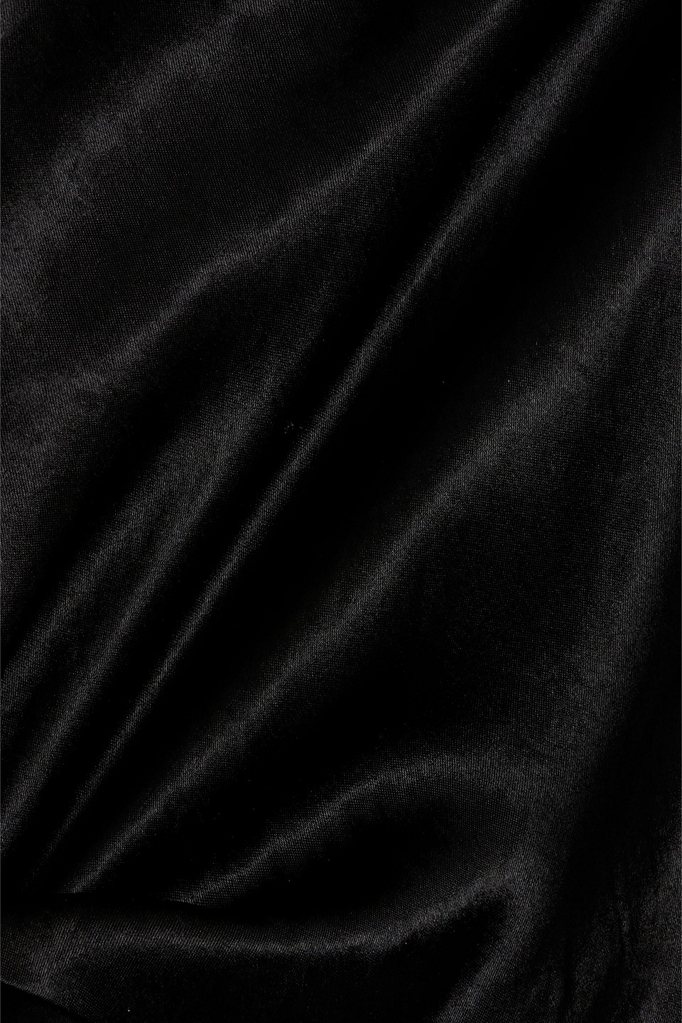 Vince Mixed Media Slipdress In Black