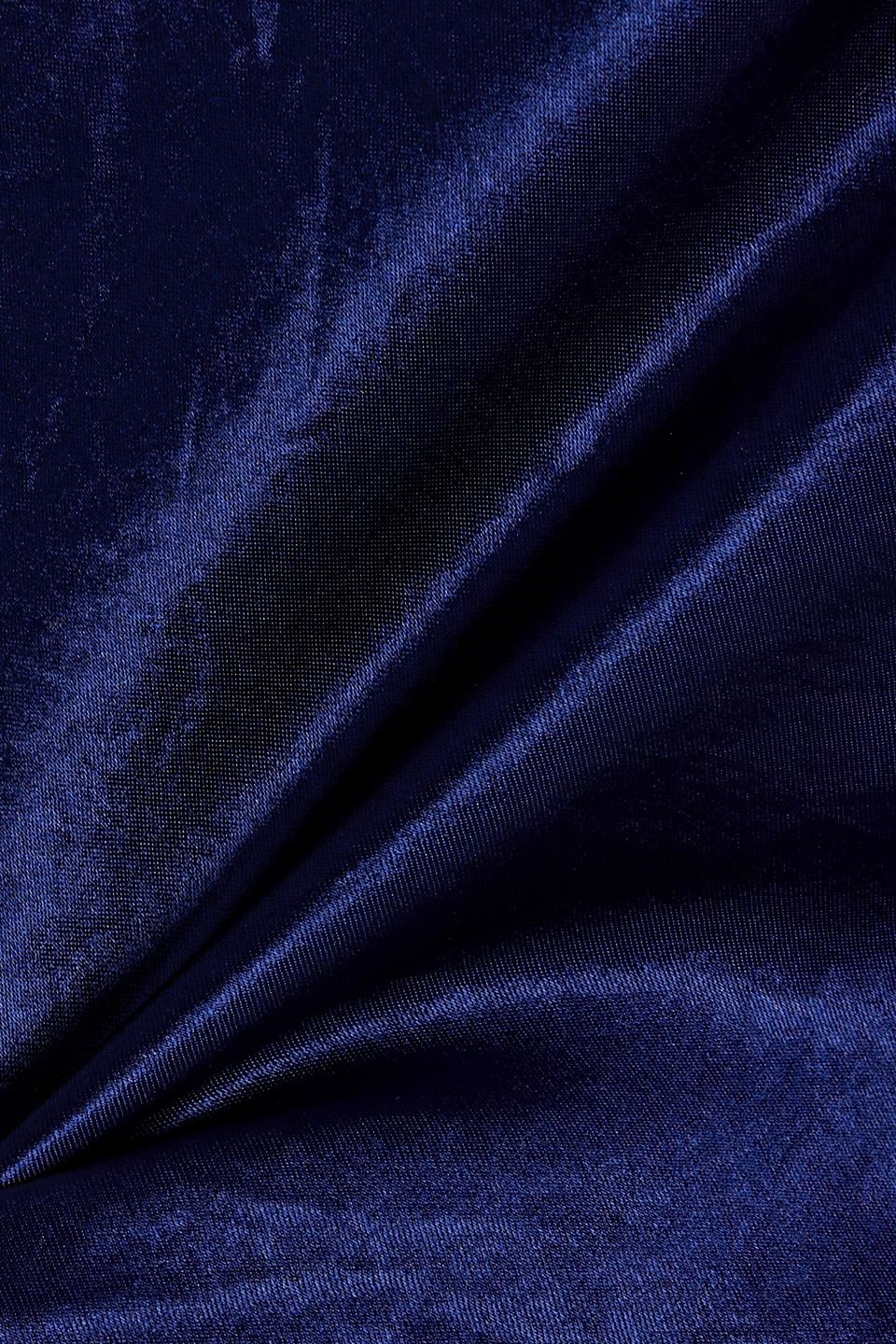 Vince Chiffon And Crinkled-satin Midi Skirt In Indigo