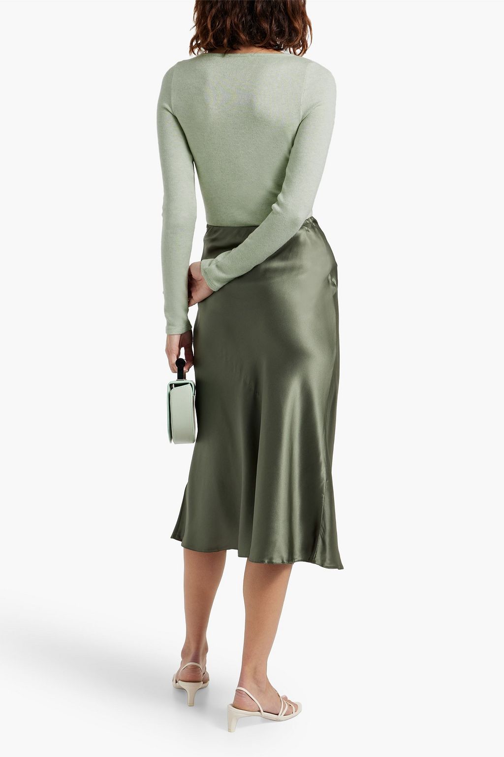 VINCE. Mélange knitted sweater