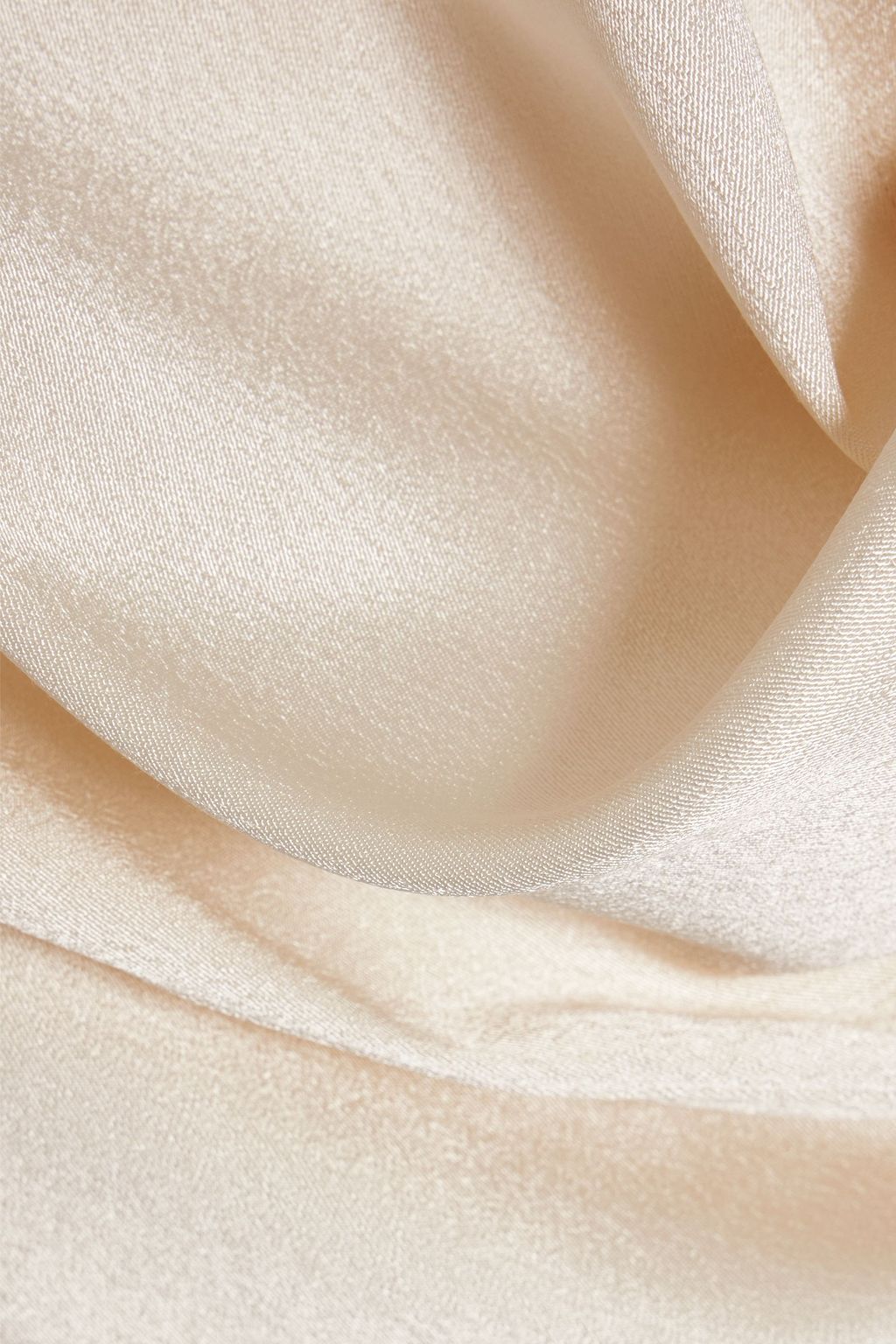 VINCE. Satin-crepe shirt