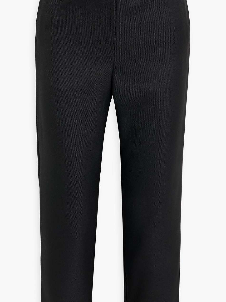 remi cropped twill tapered pants