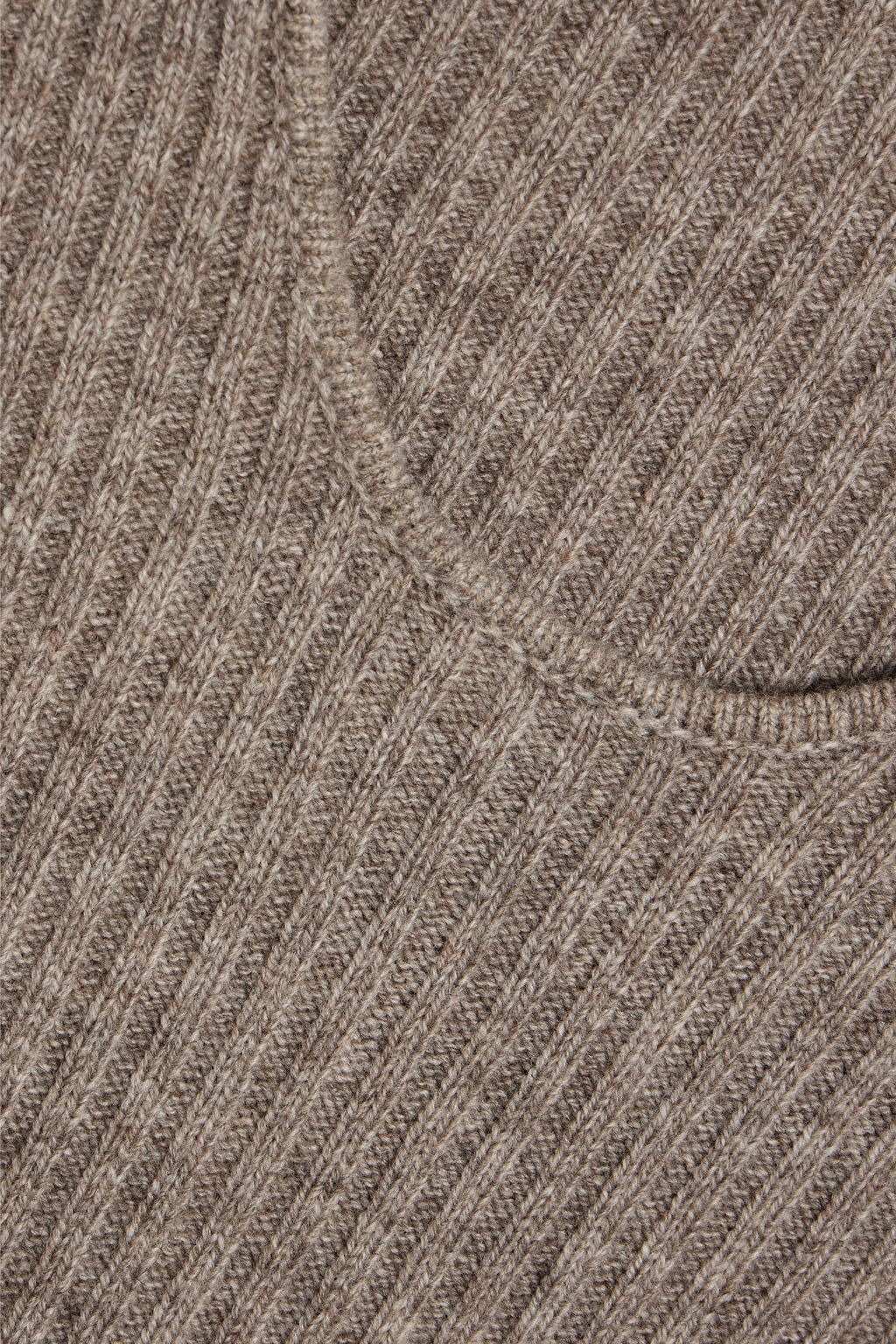 BY MALENE BIRGER Remona ribbed wool and yak-blend top