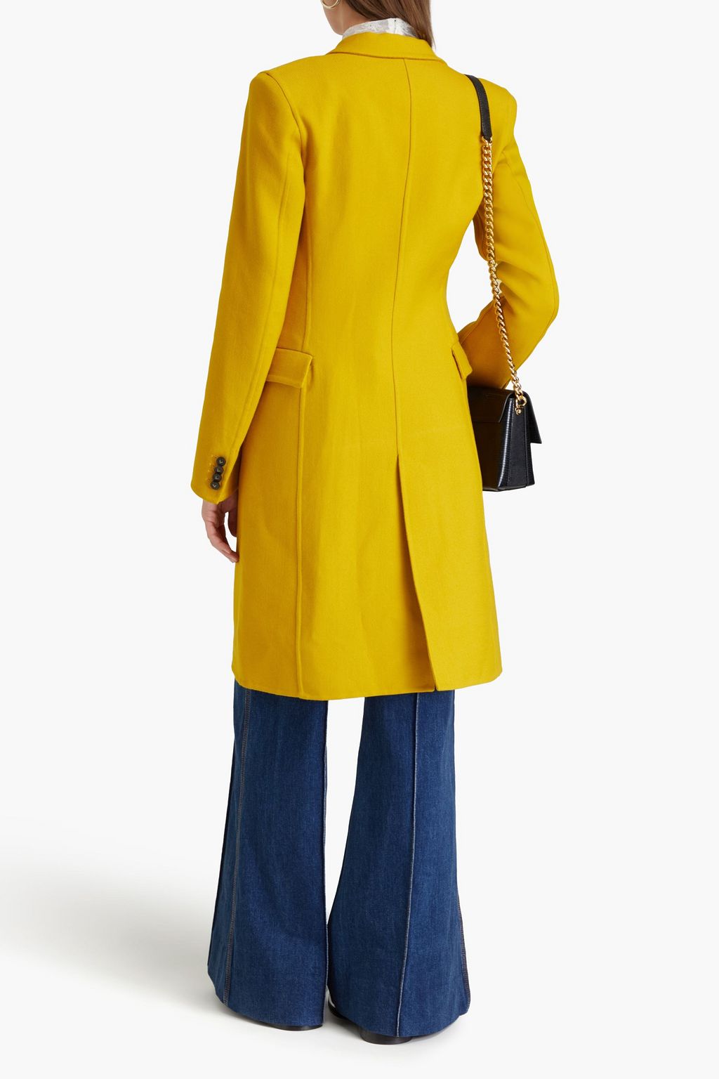 VALENTINO GARAVANI Double-breasted wool and silk-blend twill coat
