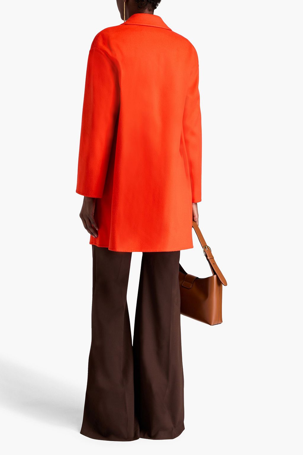 VALENTINO GARAVANI Wool and cashmere-blend felt coat