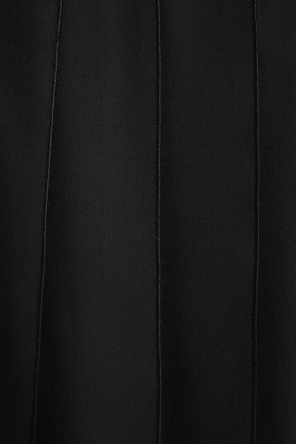 VICTORIA BECKHAM Two-tone pleated silk skirt