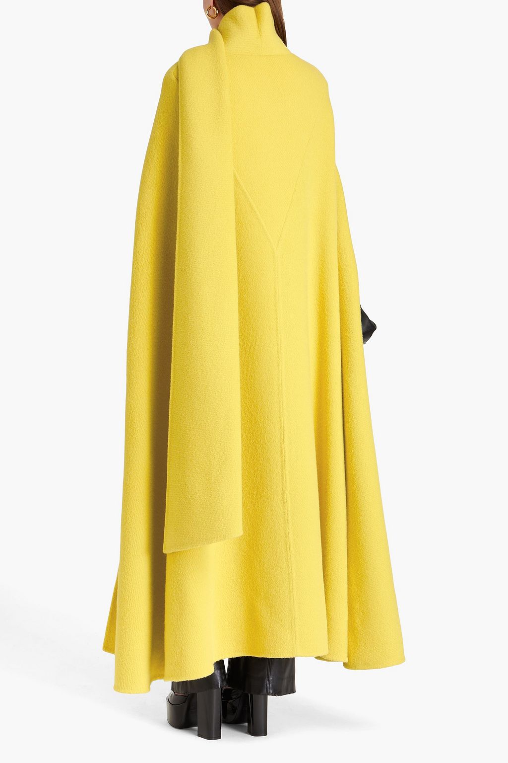 VALENTINO GARAVANI Mantel aus einer Woll-Lamamischung mit Cape-Effekt