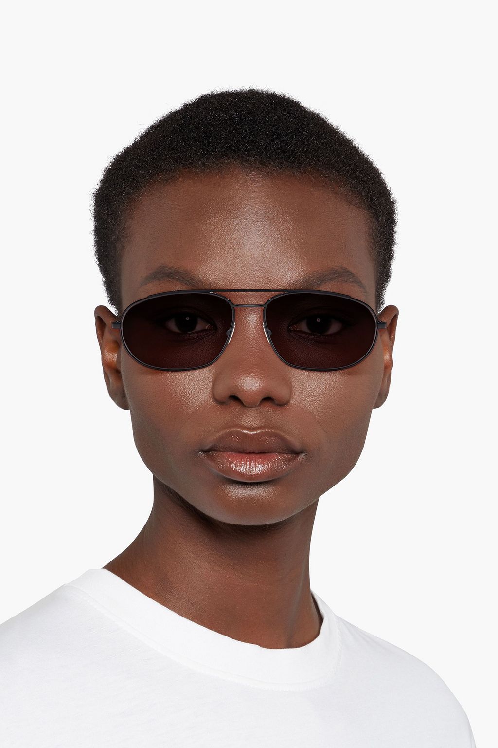 SAINT LAURENT Pilotensonnenbrille aus Metall