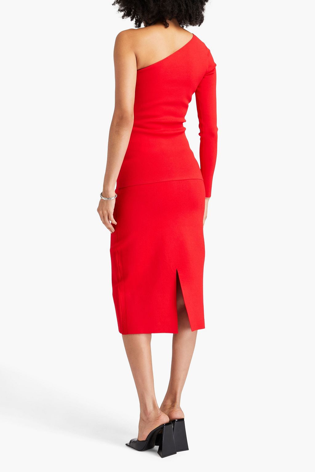 VB BODY VICTORIA BECKHAM Stretch-knit midi pencil skirt