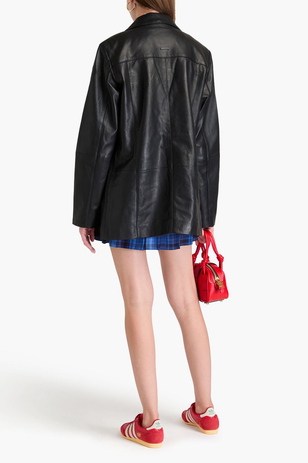 DEADWOOD Bradley leather blazer