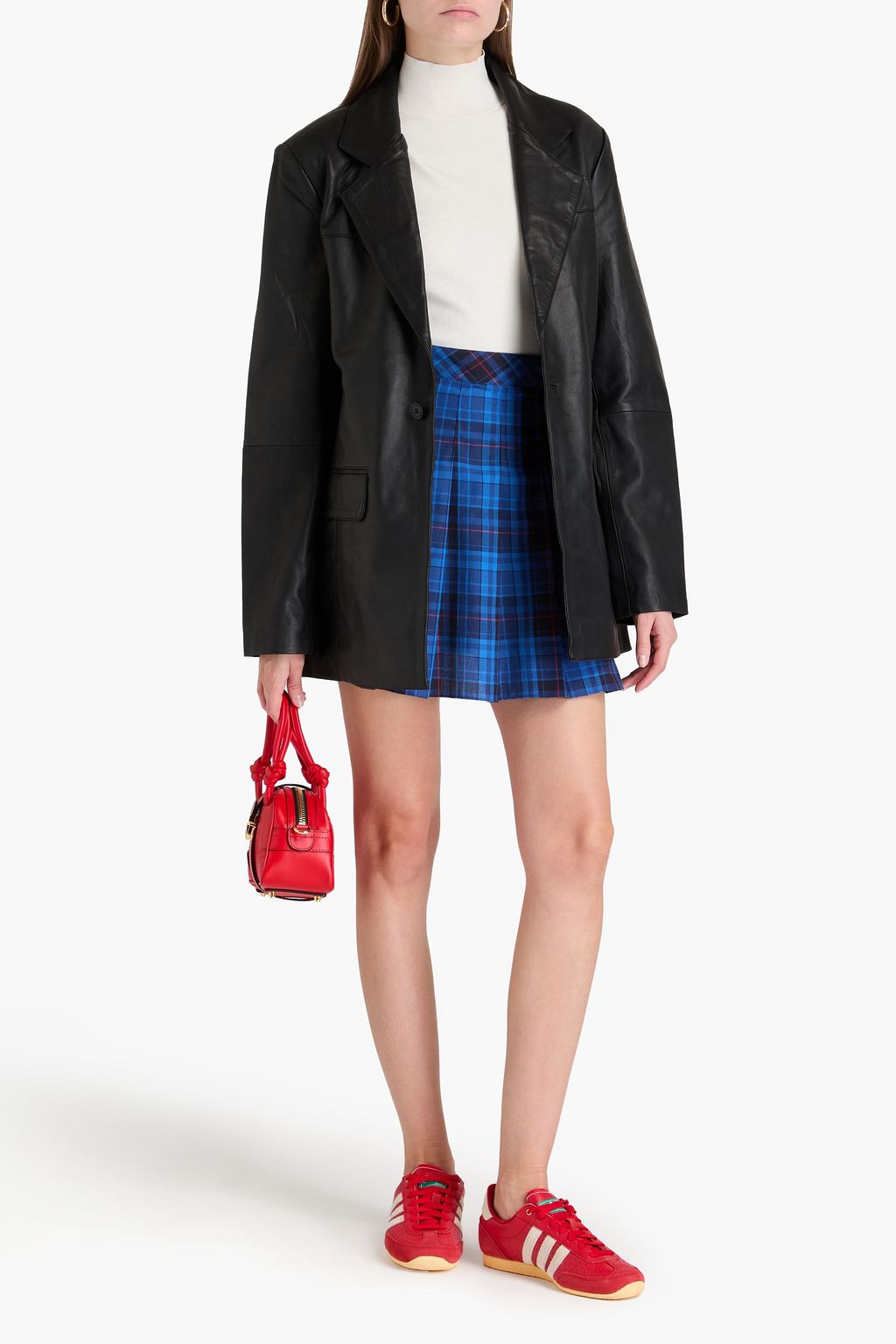 DEADWOOD Bradley leather blazer