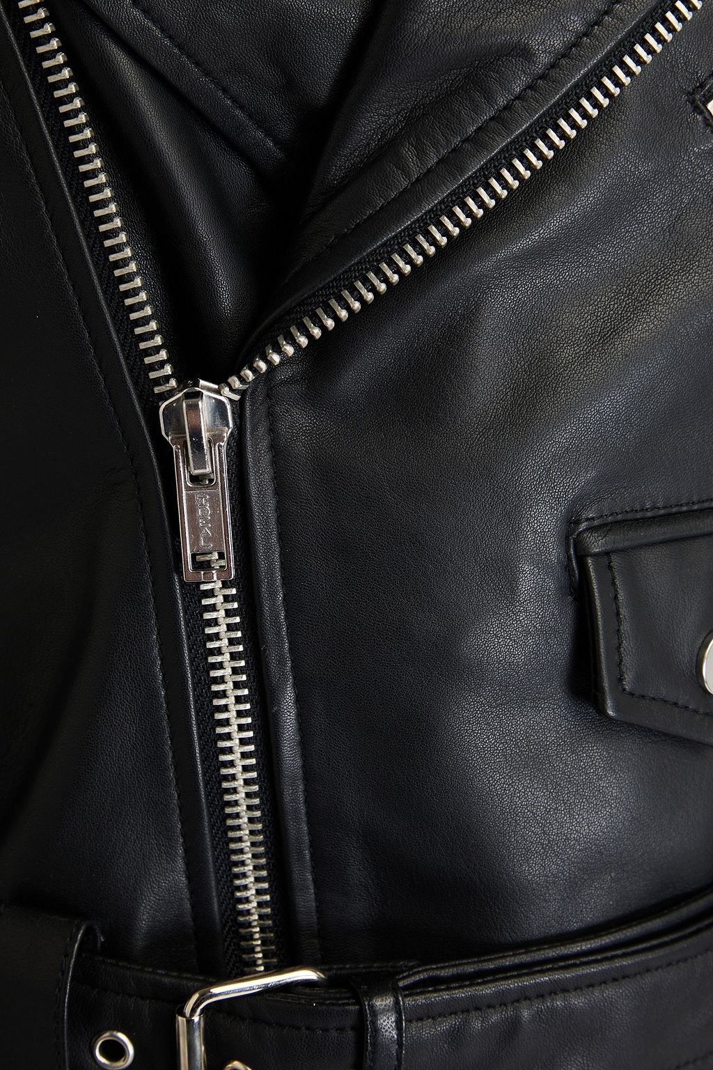 DEADWOOD Joan leather biker jacket