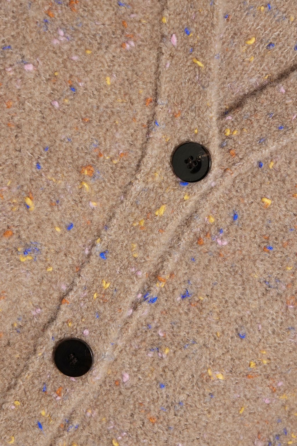 THEORY Donegal bouclé-knit merino-wool blend cardigan | THE