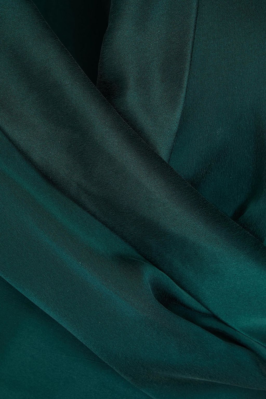 ZIMMERMANN Plissiertes Cropped Wickeloberteil aus vorgewaschener Seide