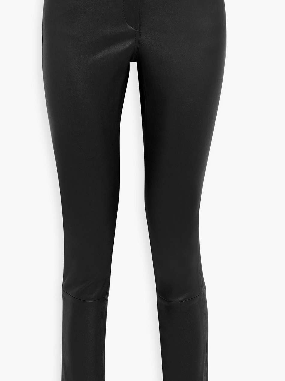 leather skinny pants