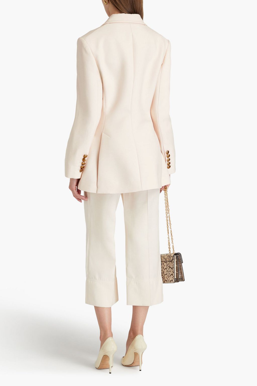 ZIMMERMANN Wool-blend crepe blazer