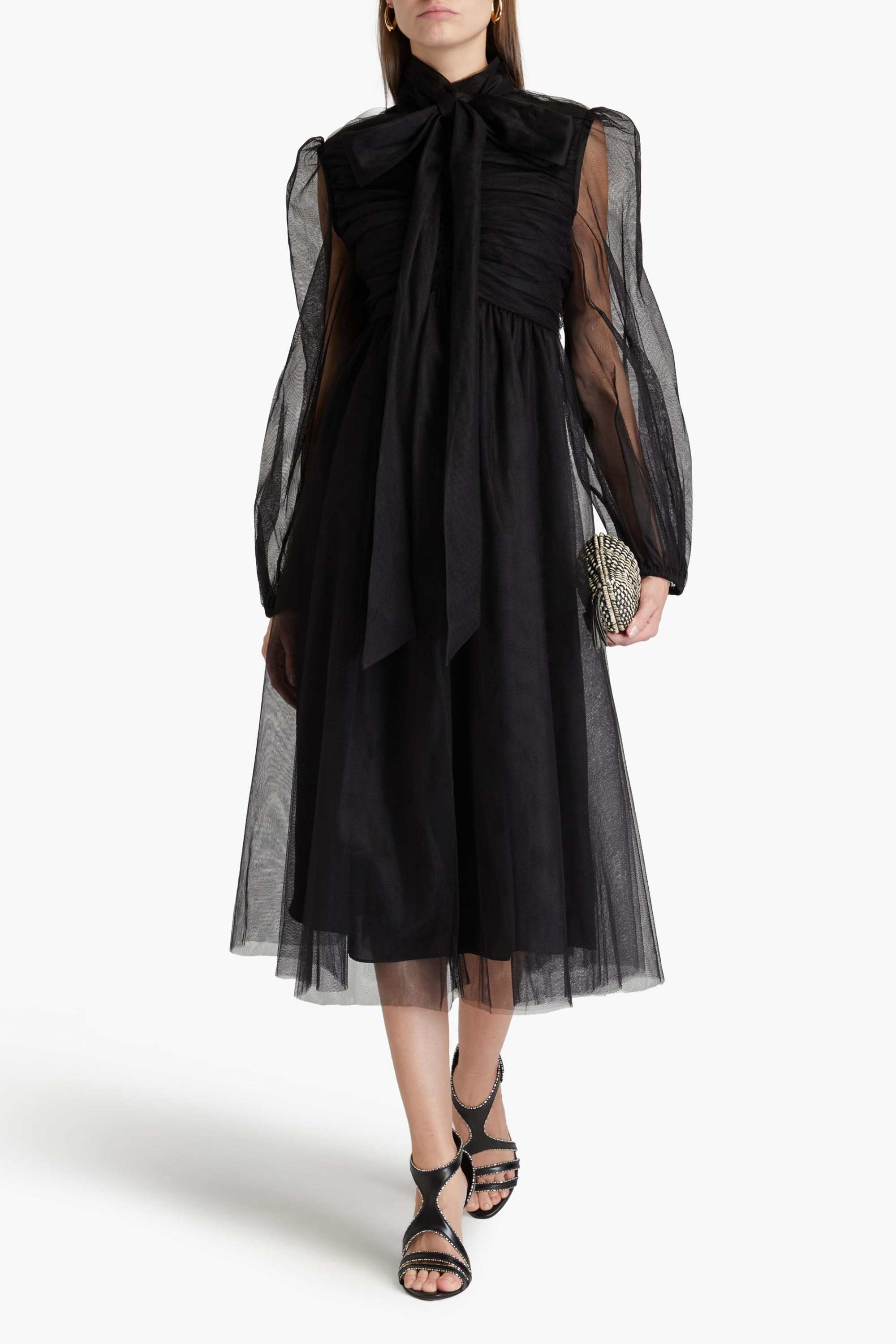 Zimmermann Tulle midi dress
